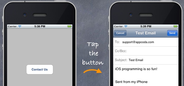 iOS Programming 101: How To Send Email in Your iPhone App