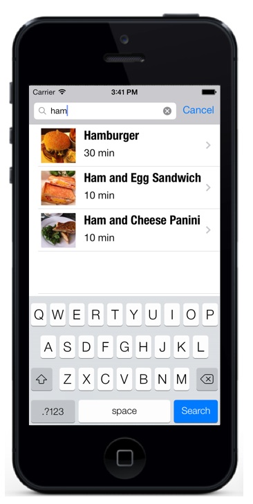 How To Implement Search Bar in iOS 7 Using Storyboard
