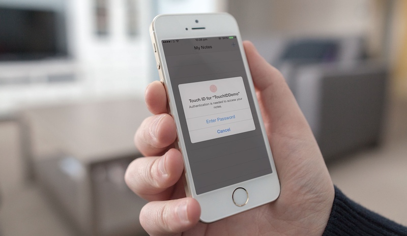 Working with Touch ID API in iOS 8 SDK