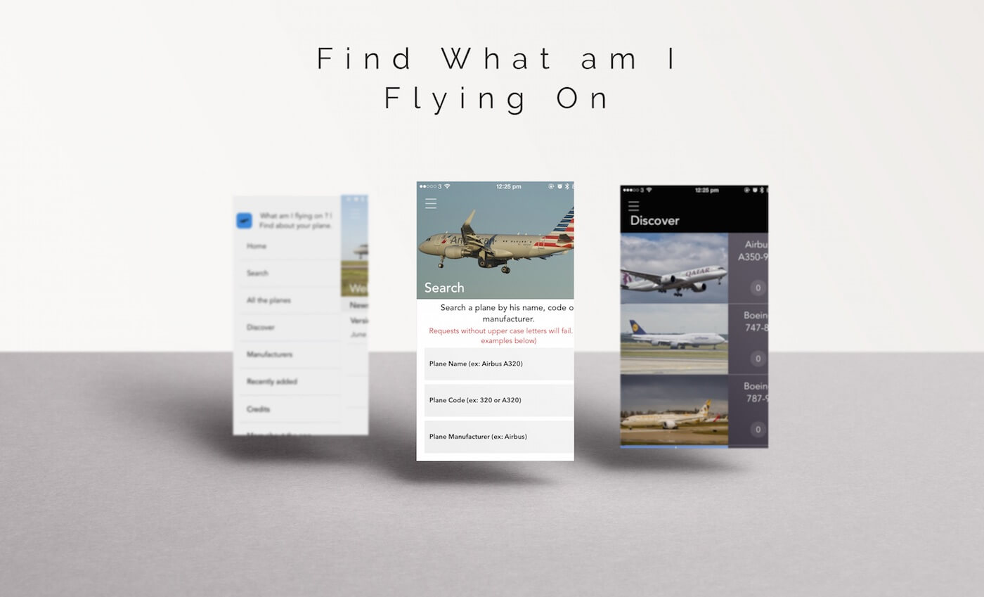 App Showcase #4: What am I Flying On by Antoine Bellanger